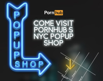 Pornhub's NYC Popup Shop - 70 Wooster St., New York, NY.